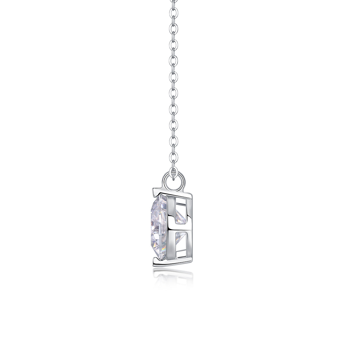 Classic Brilliance Moissanite Solitaire Pendant Necklace